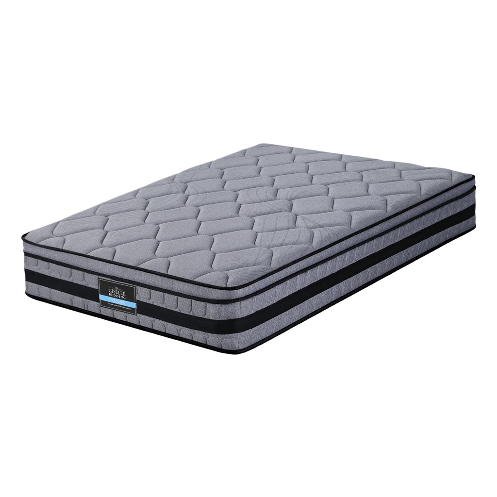 Giselle Bedding 34cm Single Mattress Hybrid, Pocket Spring Bed Mattress