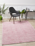 Allure Rose Cotton Rayon Rug by Rug Culture - 400x300CM