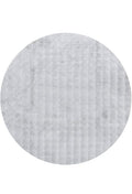 Bubble Silver Round Washable Rug by Rug Culture - 150x150cm
