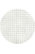 Bubble White Round Washable Rug by Rug Culture - 200x200cm