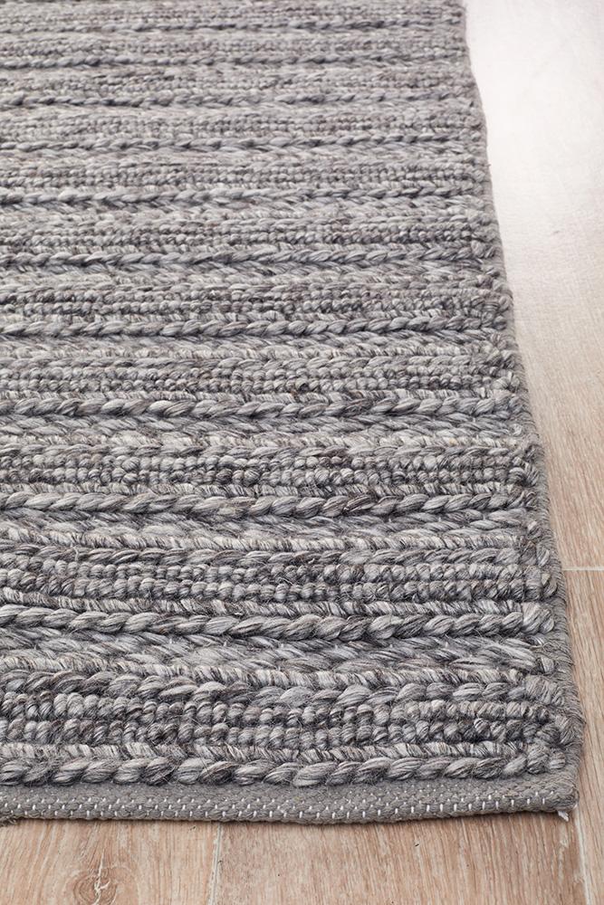 Harvest 801 Steel Rug by Rug Culture -280X190CM - RECTANGLE