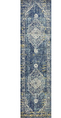Museum 869 Navy Runner by Rug Culture-300X80CM - RUNNER
