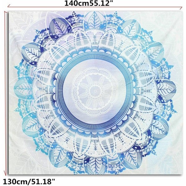Mandala Wall Hanging Bedspread Bohemian Tapestry Throw Indian Dorm Decor Hasaki