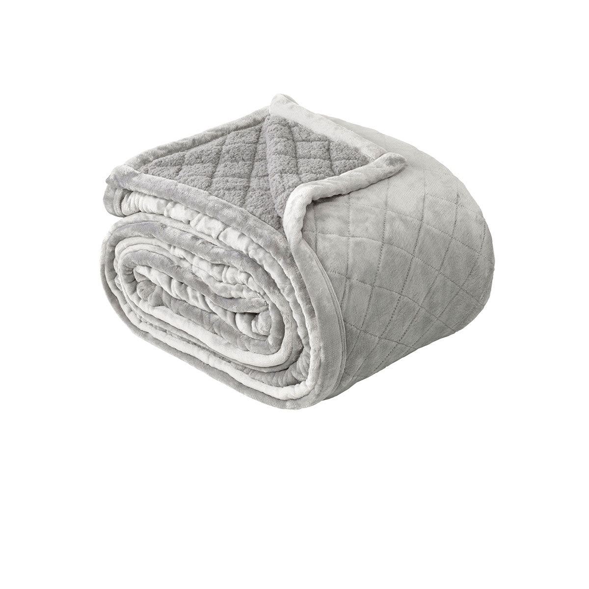 Bianca Mansfield Blanket Aluminium Queen/King