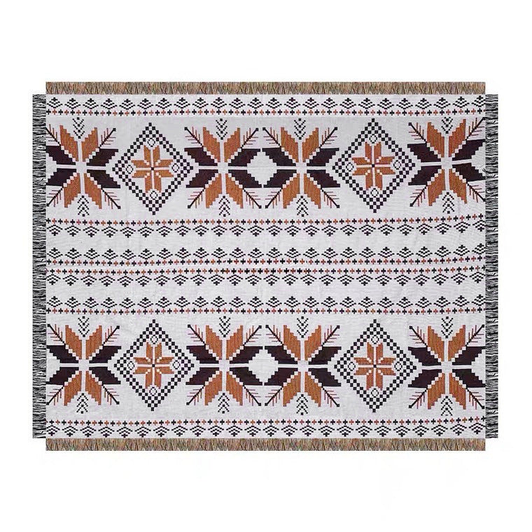 2pcs pack set 180*260cm Bohemian Picnic Blanket, Waterproof Camping Blanket, Outdoor Rug for Camping, Picnic, Beach  