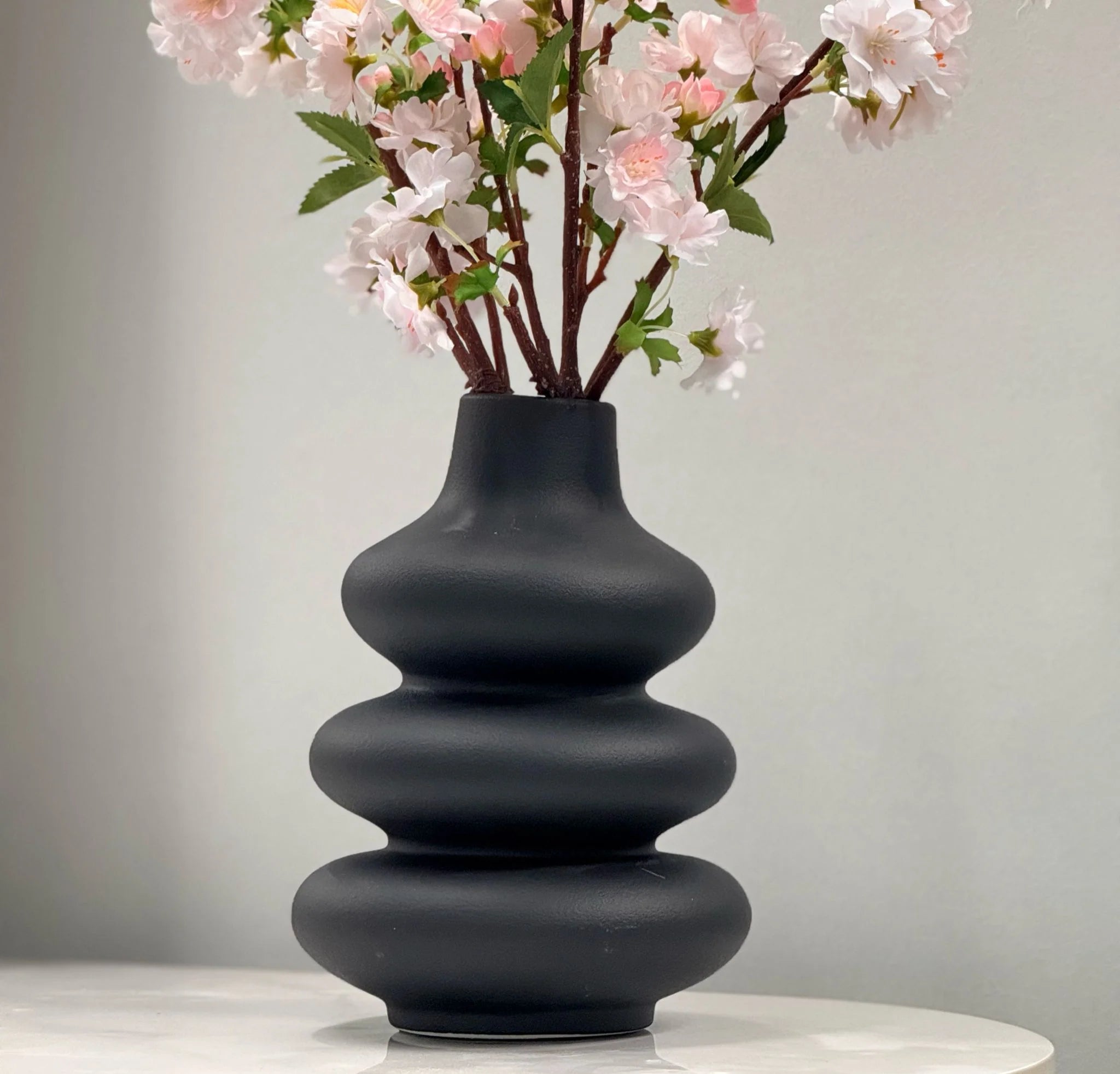 Nordic Bubble Vase - Black